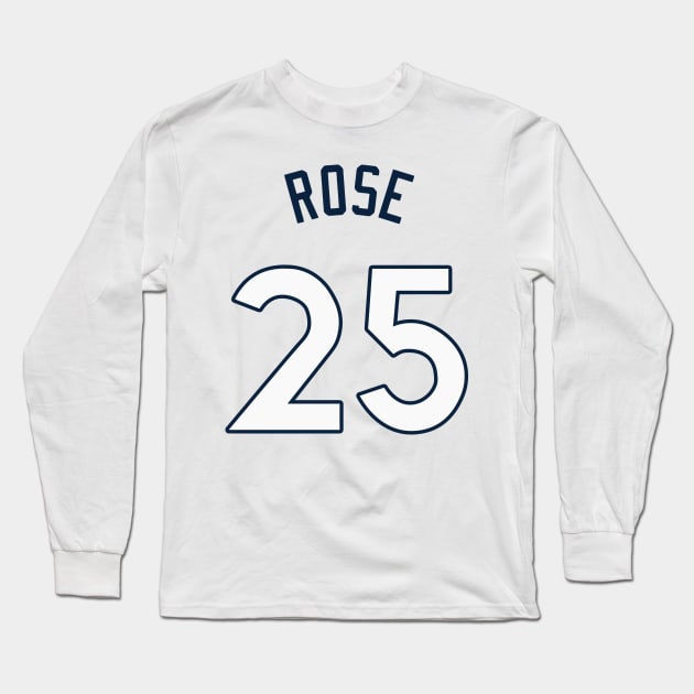 Derrick Rose Long Sleeve T-Shirt by telutiga